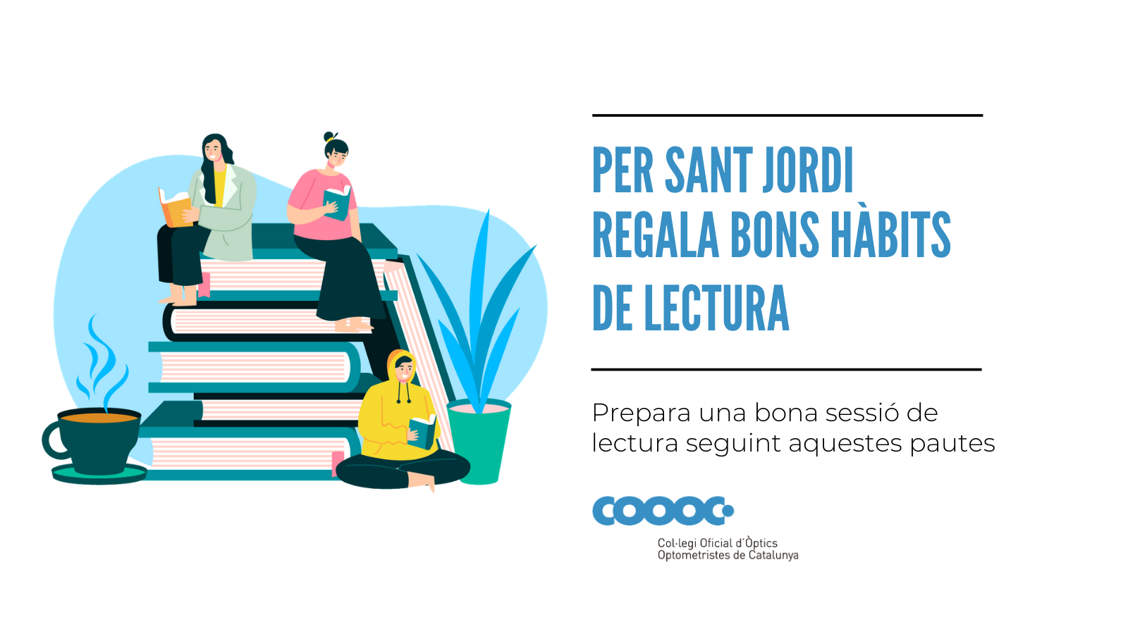 Regalem bons hàbits de lectura per Sant Jordi